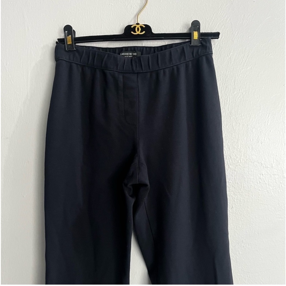 Lafayette 148 Navy Stretch Pull On Slacks
Size Medium - Picture 7 of 10
